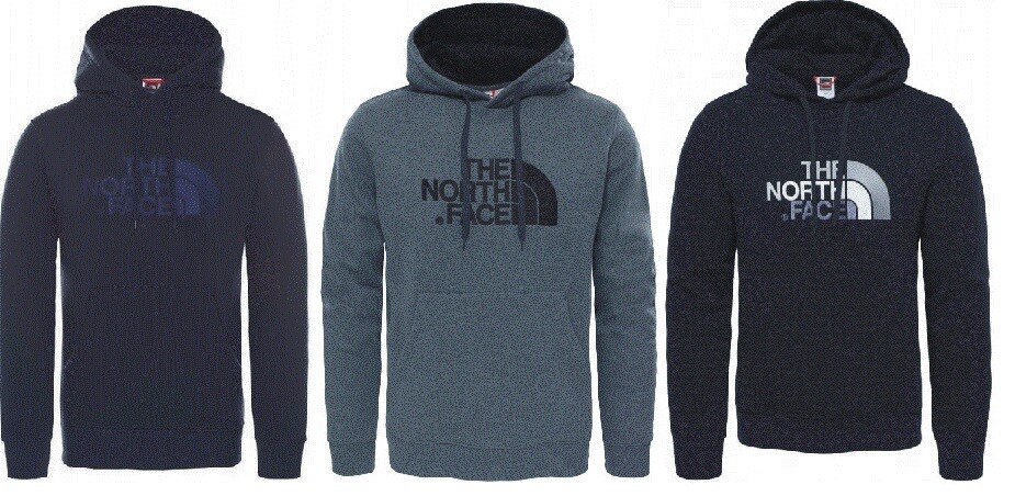 north face drew peak hoodie navy